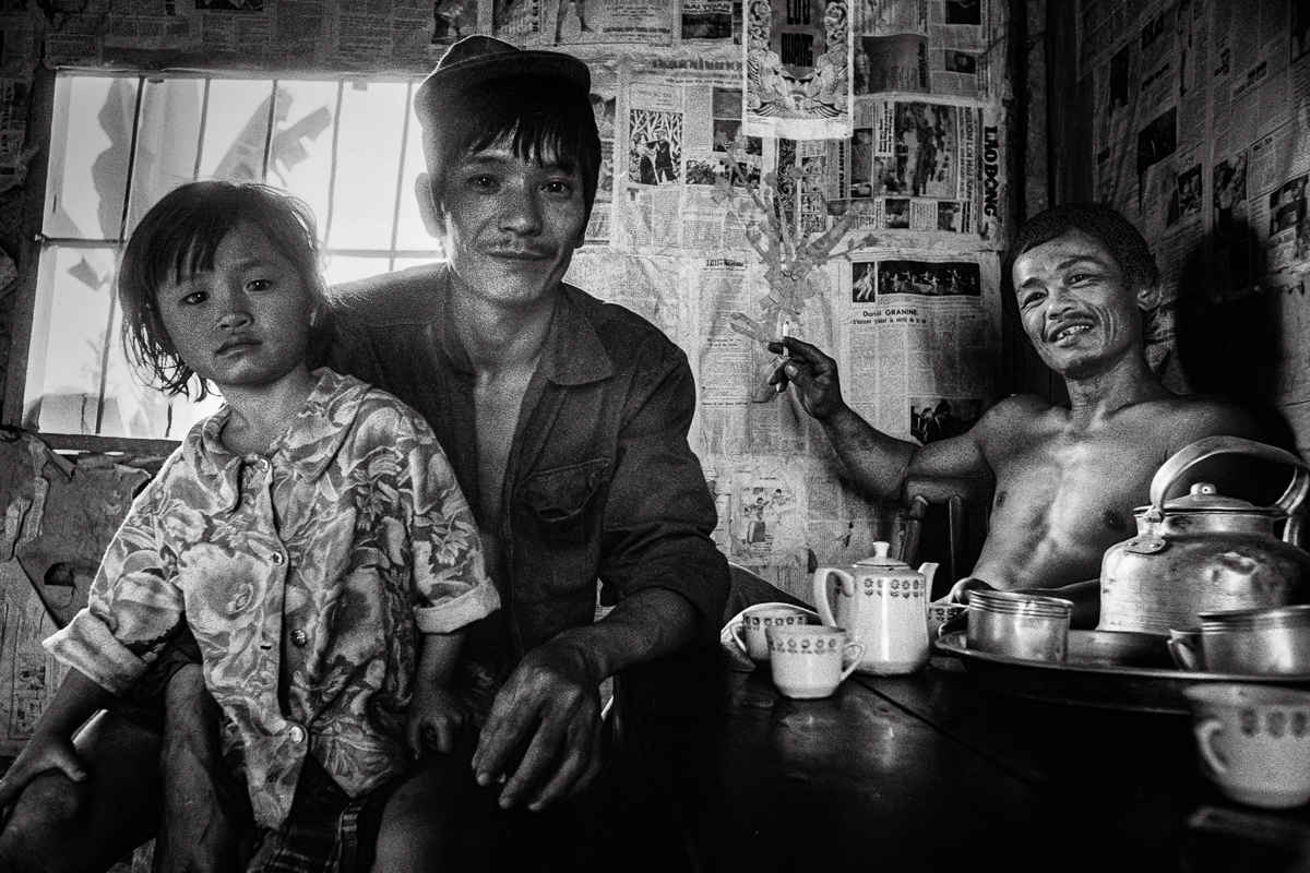 The Wooden House, Nguyen Binh, Cao Bang, Vietnam. 7 Nov 1992