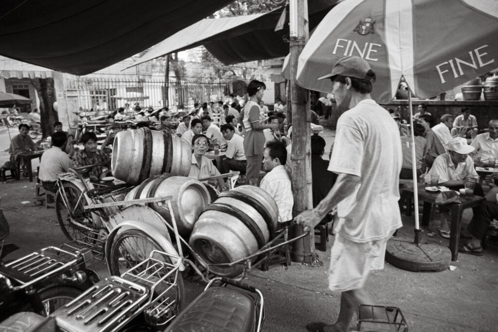 Bia Hoi Delivery, Hanoi. Aug 1997
