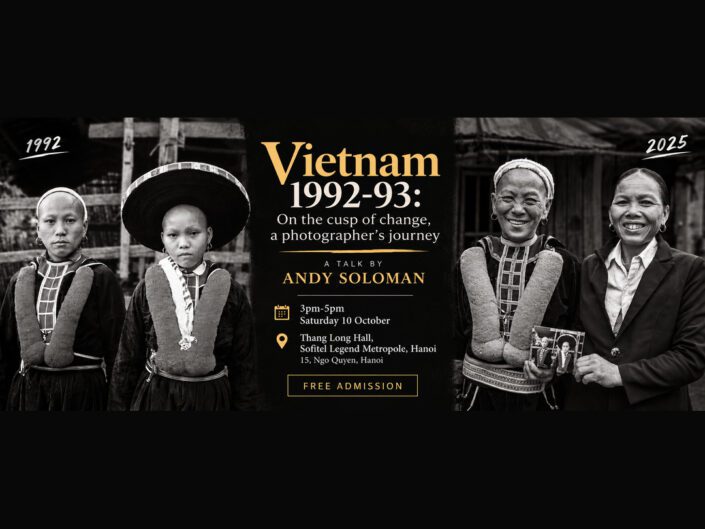 TALK: Vietnam 1992-93 – On the cusp of change, a photographer’s journey